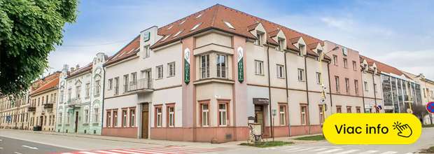 Hotel TeleDom*** v centre Košíc s raňajkami a fľašou sektu