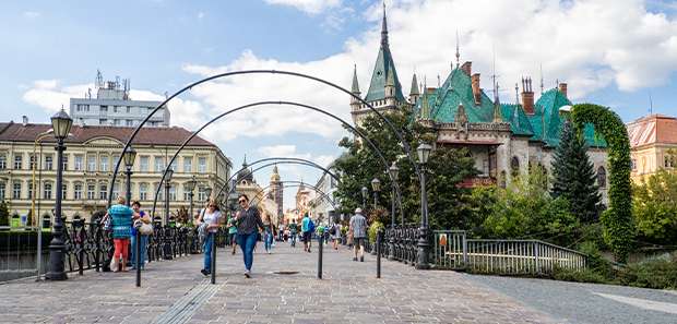 kosice prechazka mestom - romanticky tip na vylet